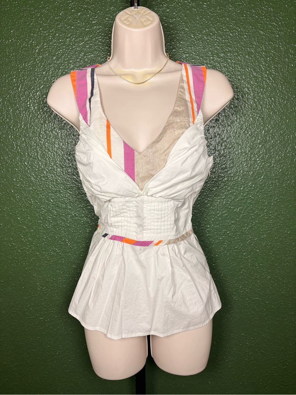 Abaete cross back strap top